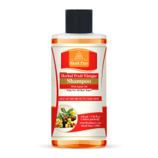 Khadi Pure Herbal Fruit Vinegar Shampoo with Jojoba Oil - 210ml